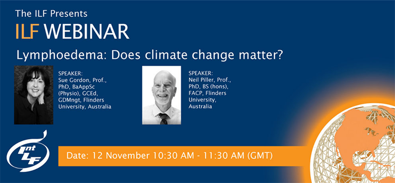 Webinar - Lymphoedema: Does climate change matter