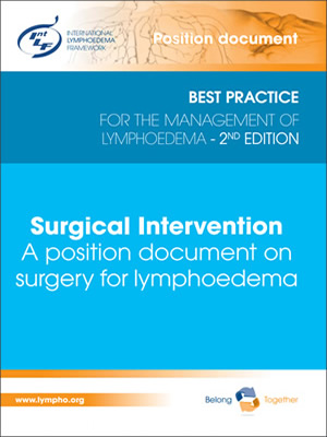 Surgical Intervention: A position document on surgery for lymphoedema